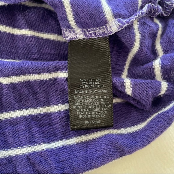 Express purple stripe ombré shirt - Picture 4 of 5